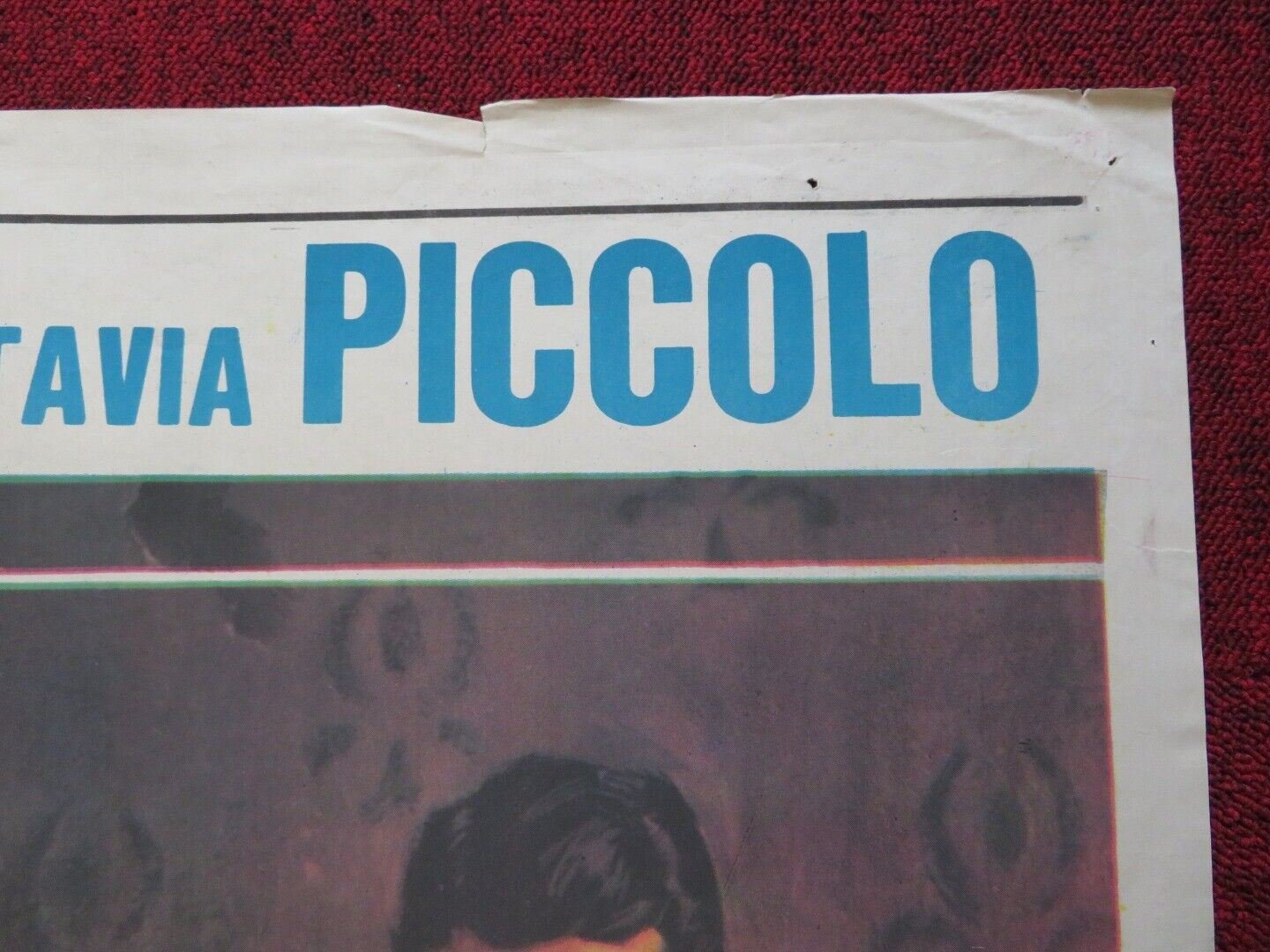 BUBU FOLDED ARGENTINA ONE SHEET POSTER MASSIMO RANIERI OTTAVIA PICCOLO 1971 Movie posters