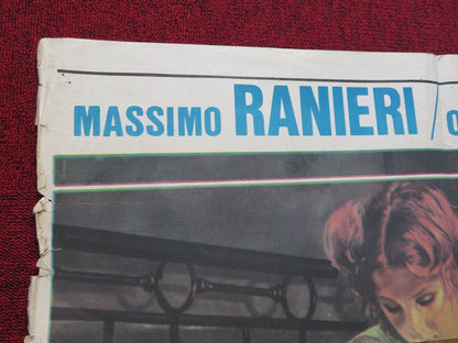 BUBU FOLDED ARGENTINA ONE SHEET POSTER MASSIMO RANIERI OTTAVIA PICCOLO 1971 Movie posters