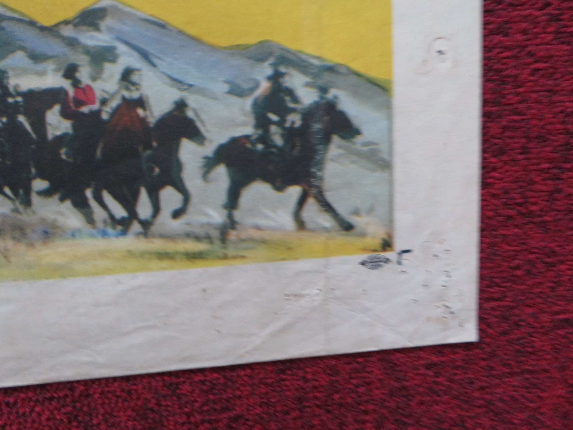 BUCHANAN RIDES ALONE SPANISH POSTER RANDOLPH SCOTT 1958 Rendezvous Cinema Movie posters