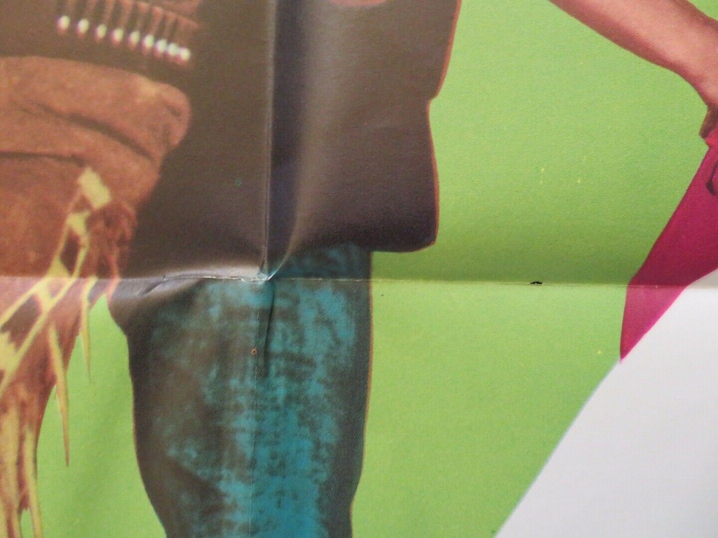 BUCKSKIN FOLDED US ONE SHEET POSTER BARRY SULLIVAN JOAN CAULFIELD 1968 Movie posters