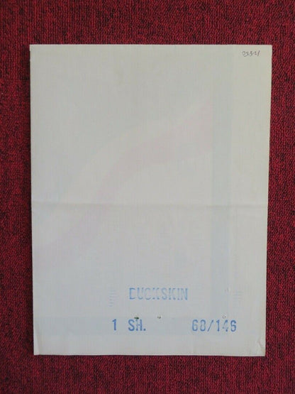 BUCKSKIN FOLDED US ONE SHEET POSTER BARRY SULLIVAN JOAN CAULFIELD 1968 Movie posters