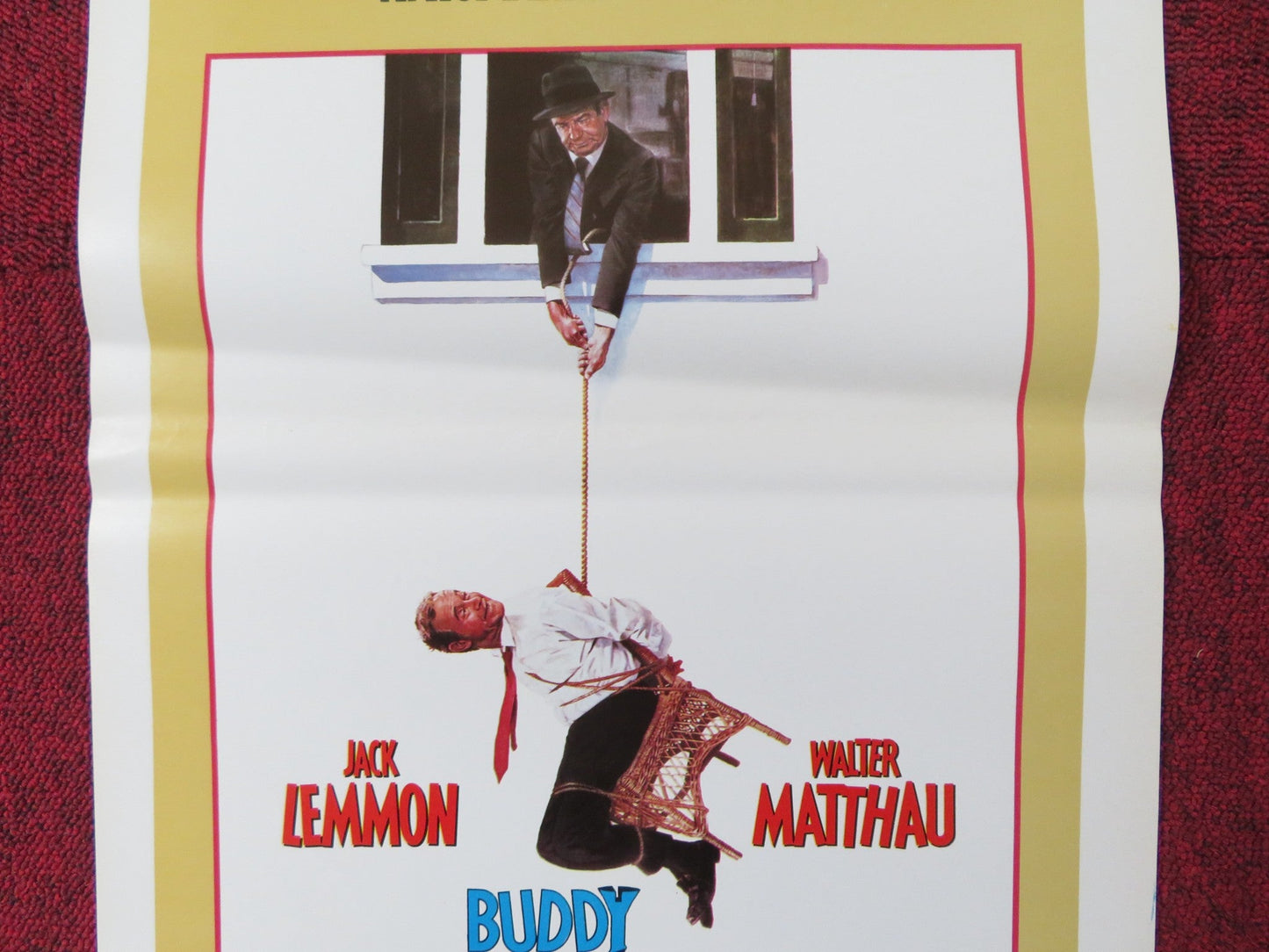 BUDDY BUDDY ITALIAN LOCANDINA POSTER JACK LEMMON WALTER MATTHAU 1981 Rendezvous Cinema Movie posters