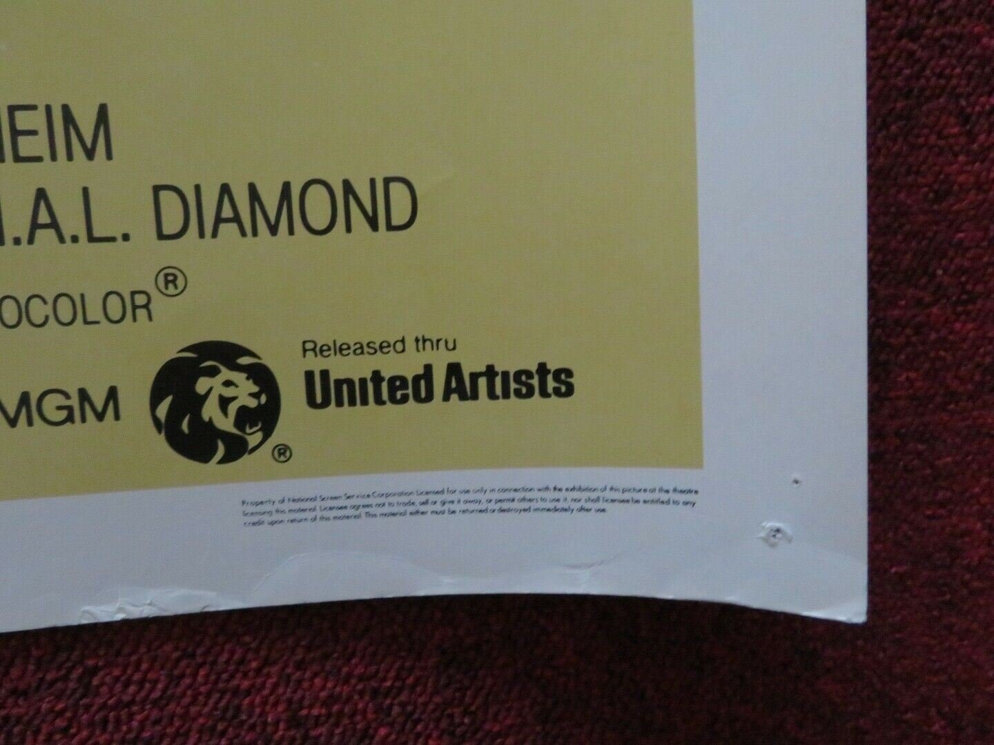 BUDDY BUDDY US HALF SHEET (22"x 28") POSTER JACK LEMMON WALTER MATTHAU 1981 Movie posters