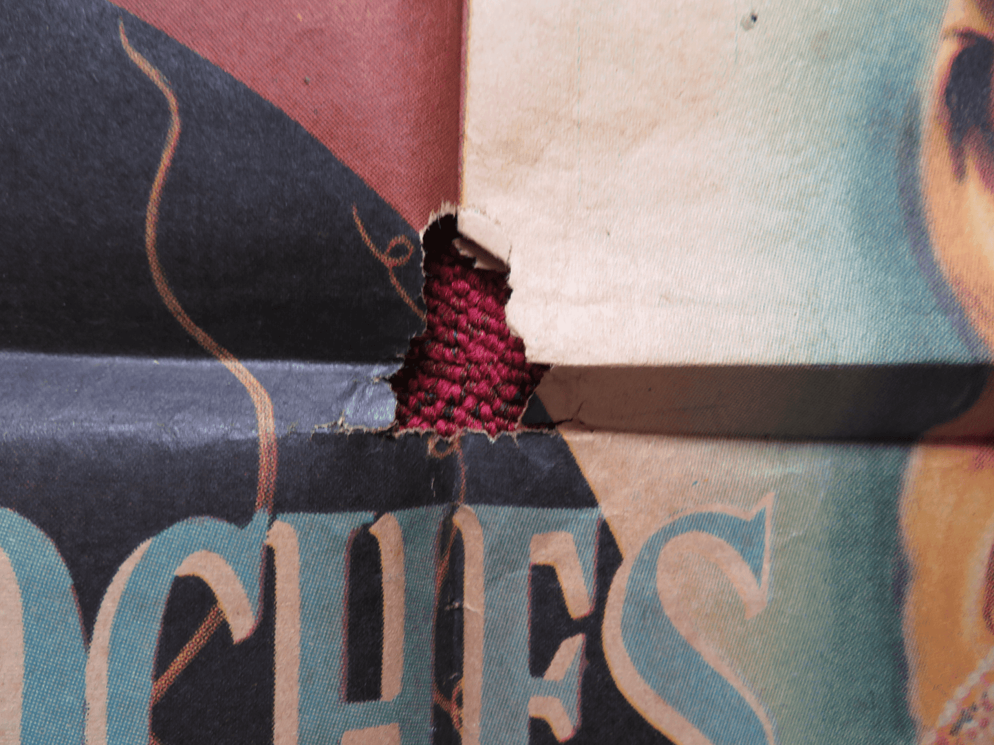 BUENAS NOCHES, ANO NUEVO FOLDED MEXICAN POSTER MONNA BELL FANNY CANO 1964 Rendezvous Cinema Movie posters