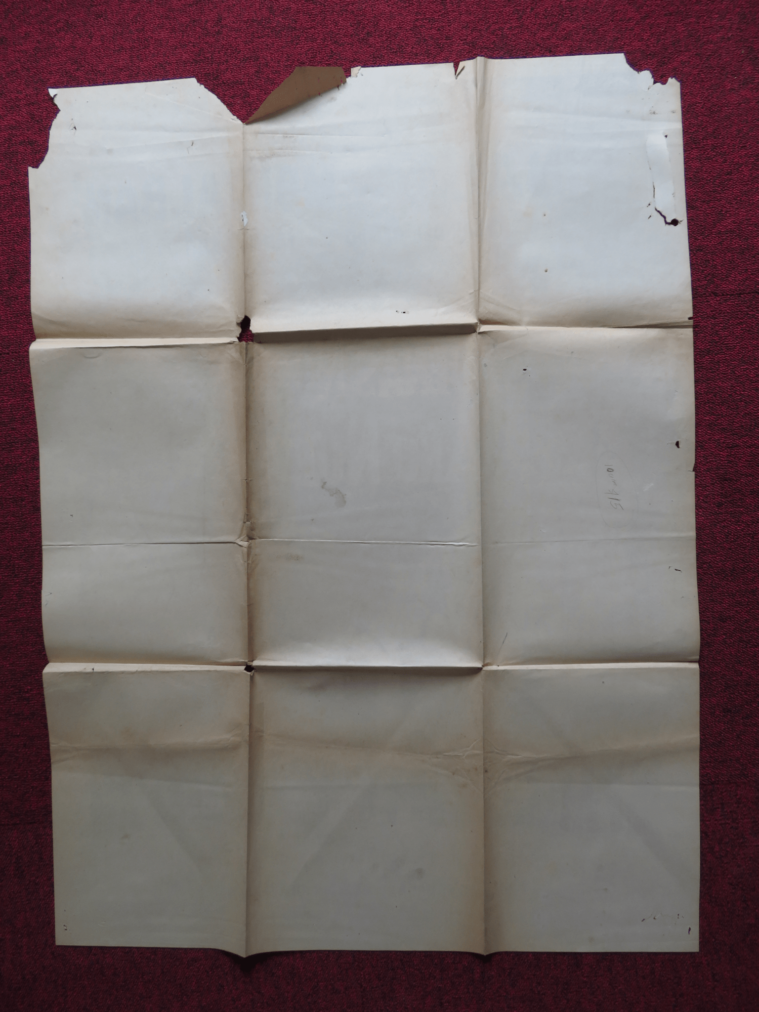 BUENAS NOCHES, ANO NUEVO FOLDED MEXICAN POSTER MONNA BELL FANNY CANO 1964 Rendezvous Cinema Movie posters