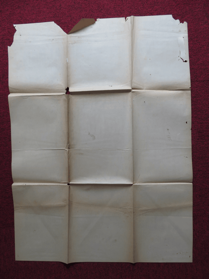 BUENAS NOCHES, ANO NUEVO FOLDED MEXICAN POSTER MONNA BELL FANNY CANO 1964 Rendezvous Cinema Movie posters