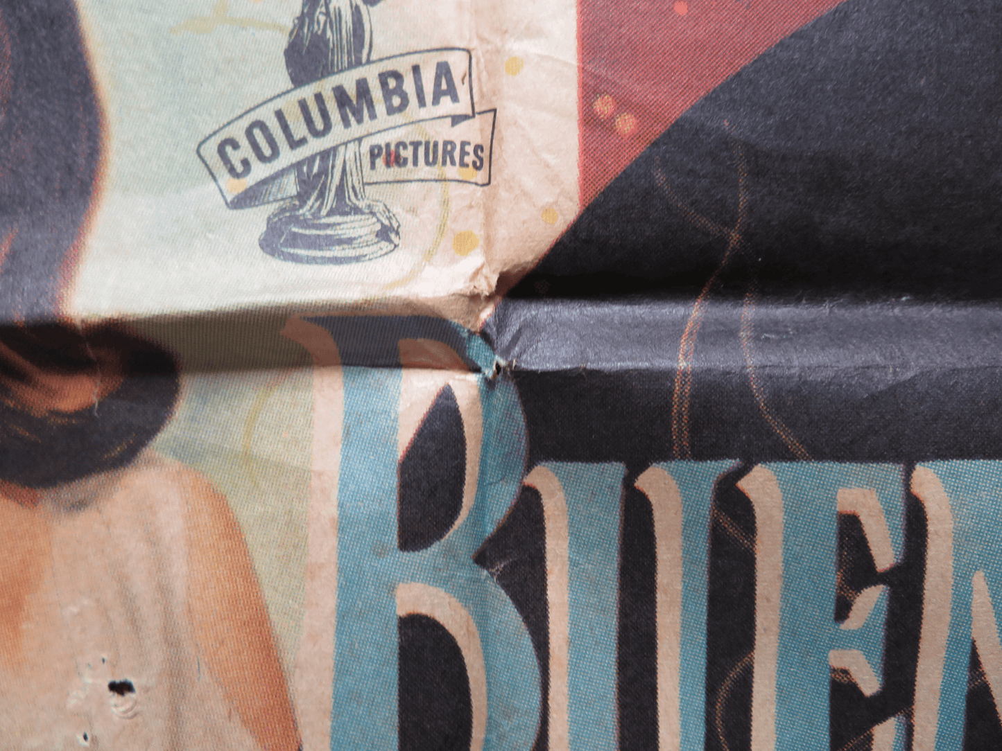 BUENAS NOCHES, ANO NUEVO FOLDED MEXICAN POSTER MONNA BELL FANNY CANO 1964 Rendezvous Cinema Movie posters