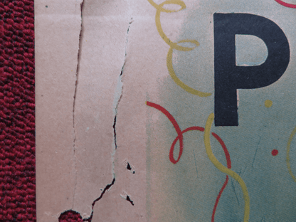 BUENAS NOCHES, ANO NUEVO FOLDED MEXICAN POSTER MONNA BELL FANNY CANO 1964 Rendezvous Cinema Movie posters