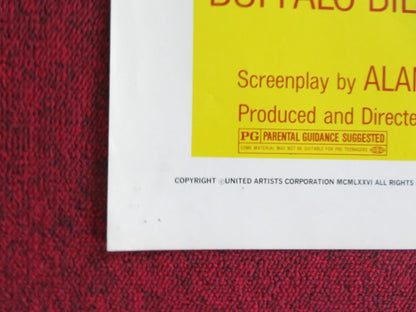 BUFFALO BILL AND THE INDIANS, OR SITTING... FOLDED US ONE SHEET POSTER 1976 Rendezvous Cinema Movie posters