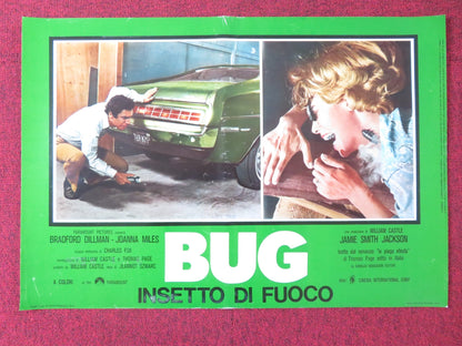 BUG - B ITALIAN FOTOBUSTA POSTER BRADFORD DILLMAN JOANNA MILES 1975 Rendezvous Cinema Movie posters