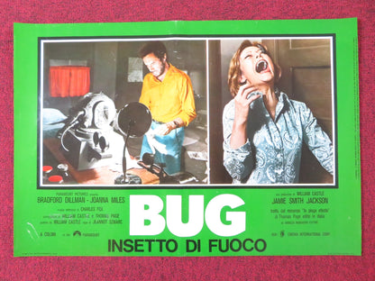 BUG - C ITALIAN FOTOBUSTA POSTER BRADFORD DILLMAN JOANNA MILES 1975 Rendezvous Cinema Movie posters