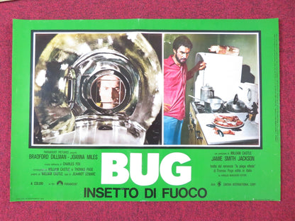 BUG - D ITALIAN FOTOBUSTA POSTER BRADFORD DILLMAN JOANNA MILES 1975 Rendezvous Cinema Movie posters