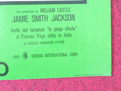 BUG - F ITALIAN FOTOBUSTA POSTER BRADFORD DILLMAN JOANNA MILES 1975 Rendezvous Cinema Movie posters