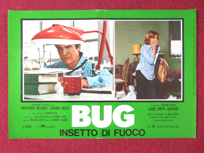 BUG - G ITALIAN FOTOBUSTA POSTER BRADFORD DILLMAN JOANNA MILES 1975 Rendezvous Cinema Movie posters
