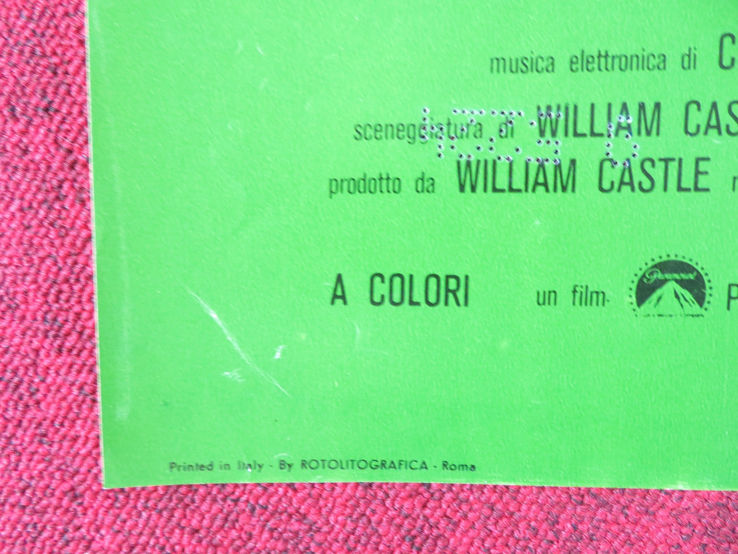 BUG - G ITALIAN FOTOBUSTA POSTER BRADFORD DILLMAN JOANNA MILES 1975 Rendezvous Cinema Movie posters