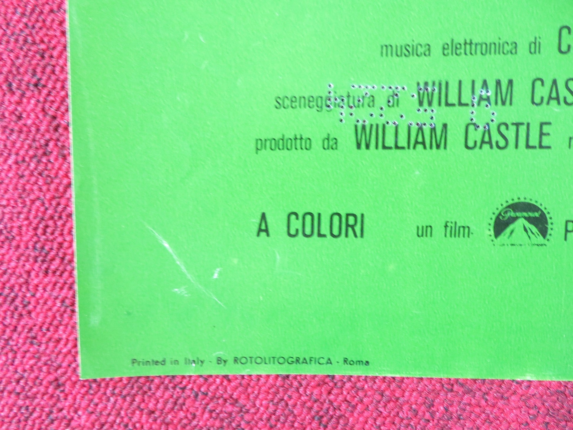 BUG - G ITALIAN FOTOBUSTA POSTER BRADFORD DILLMAN JOANNA MILES 1975 Rendezvous Cinema Movie posters