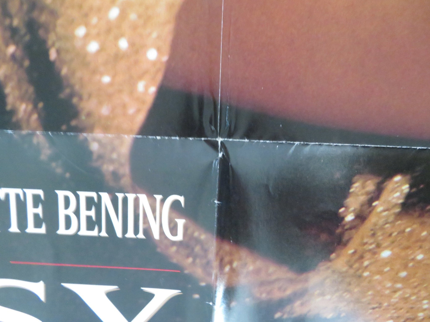 BUGSY FOLDED US ONE SHEET POSTER WARREN BEATTY ANNETTE BENING 1991 Rendezvous Cinema Movie posters