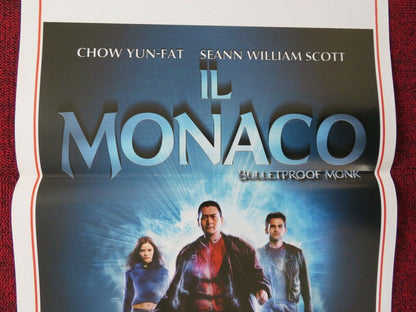 BULLETPROOF MONK ITALIAN LOCANDINA (27.5"x13") POSTER CHOW YUN - FAT 2003 Movie posters