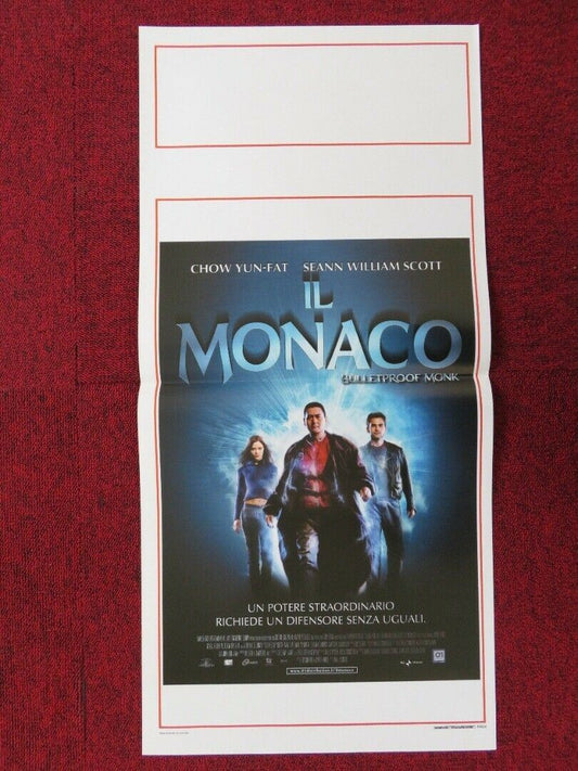 BULLETPROOF MONK ITALIAN LOCANDINA (27.5"x13") POSTER CHOW YUN - FAT 2003 Movie posters