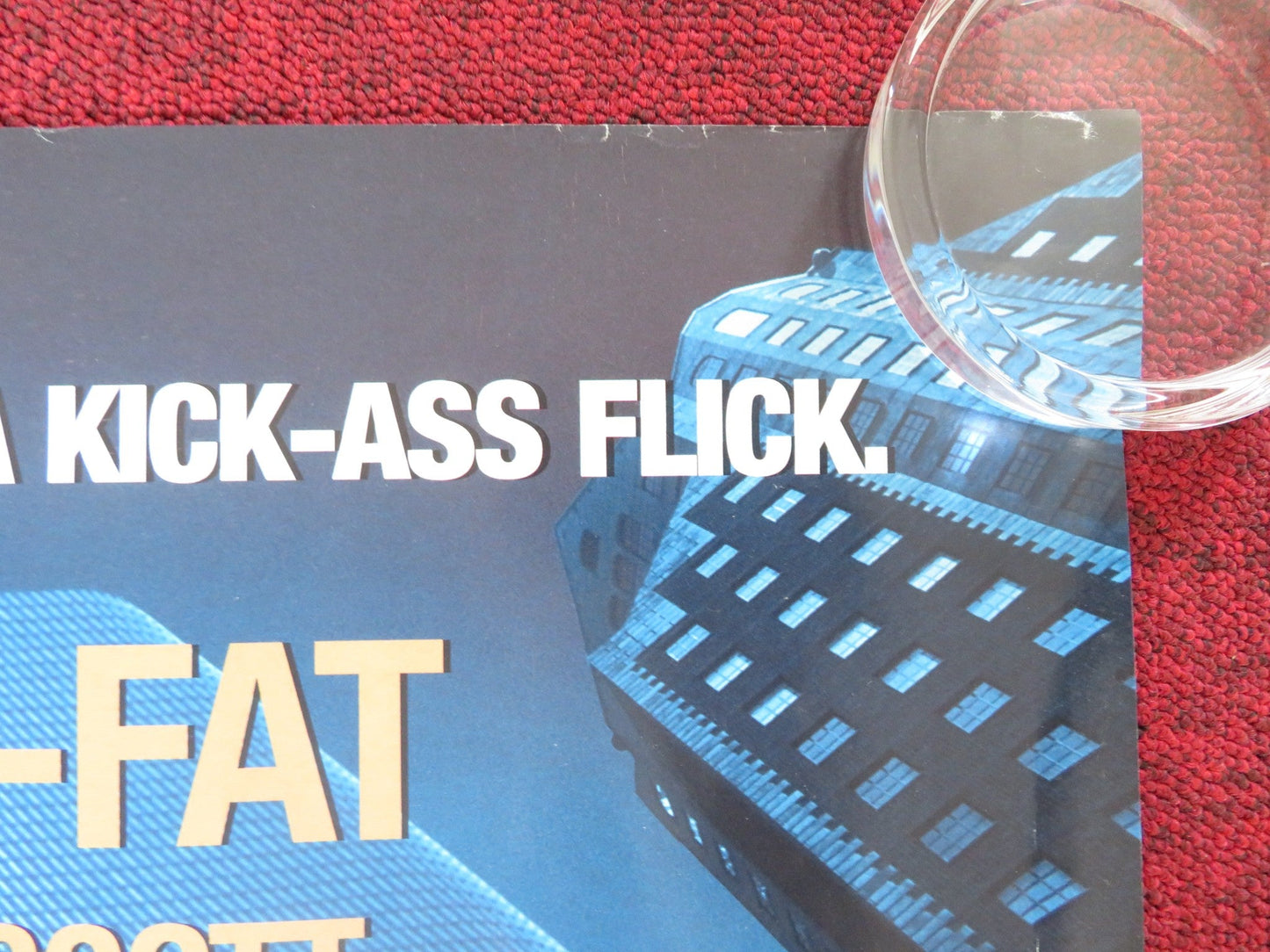 BULLETPROOF MONK UK QUAD ROLLED POSTER CHOW YUN - FAT SEANN WILLIAM SCOTT 2003 Rendezvous Cinema Movie posters