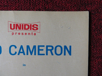 BULLETS DON'T ARGUE / LE PISTOLE NON DISCUTONO - C ITALIAN FOTOBUSTA POSTER 1964 Movie posters