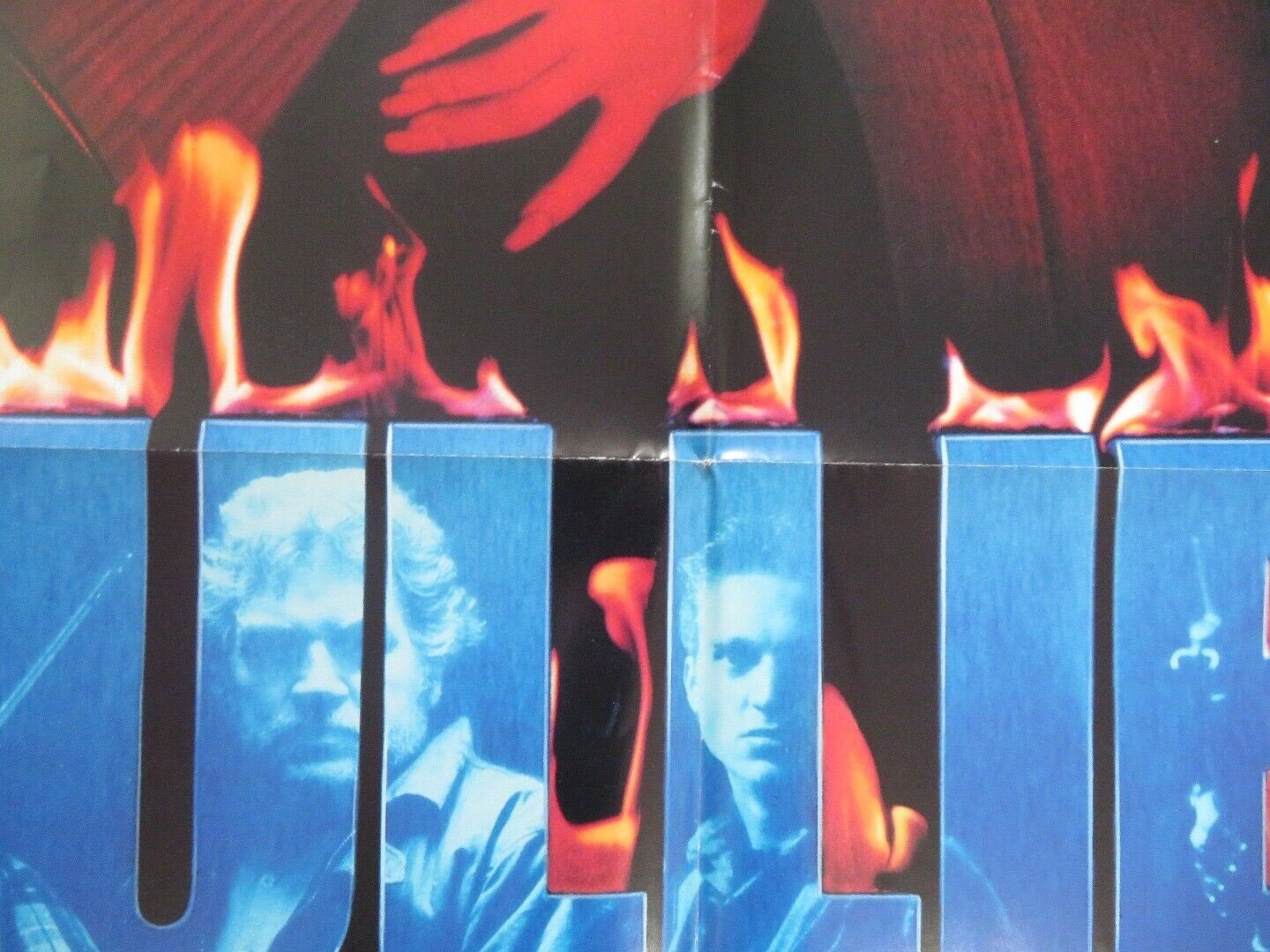 BULLIES FOLDED US ONE SHEET POSTER JANET LAINE GREEN DEHL BERTI 1986 Movie posters