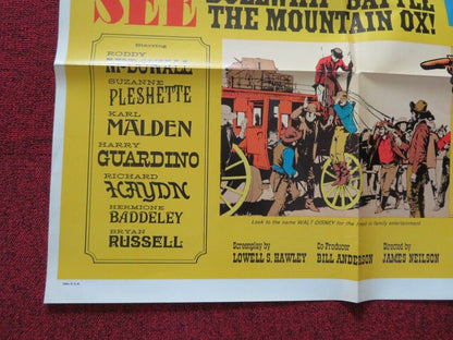 BULLWHIP GRIFFIN FOLDED US ONE SHEET POSTER DISNEY RODDY MCDOWALL 1967 Movie posters