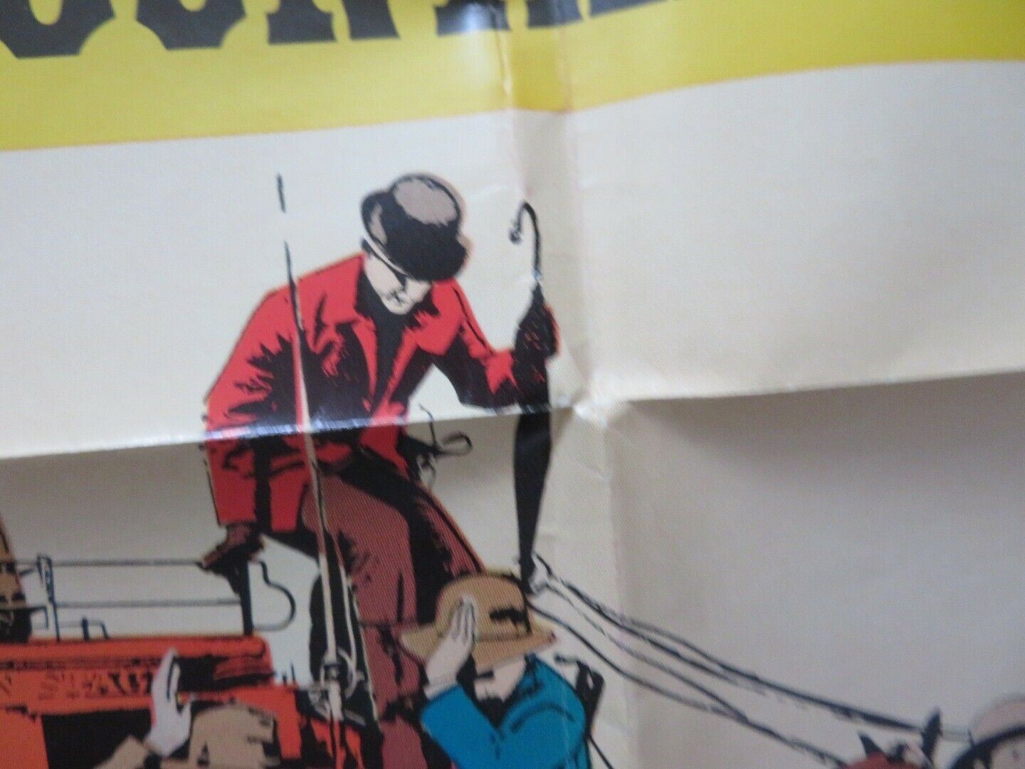 BULLWHIP GRIFFIN FOLDED US ONE SHEET POSTER DISNEY RODDY MCDOWALL 1967 Movie posters