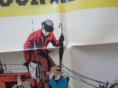 BULLWHIP GRIFFIN FOLDED US ONE SHEET POSTER DISNEY RODDY MCDOWALL 1967 Movie posters