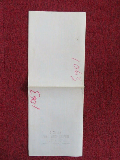BULLWHIP GRIFFIN FOLDED US ONE SHEET POSTER DISNEY RODDY MCDOWALL 1967 Movie posters