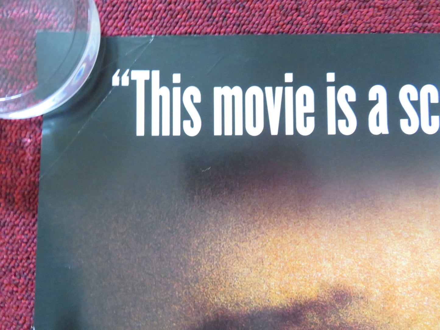 BULWORTH UK QUAD (30"x 40") ROLLED POSTER WARREN BEATTY HALLE BERRY 1998 Rendezvous Cinema Movie posters