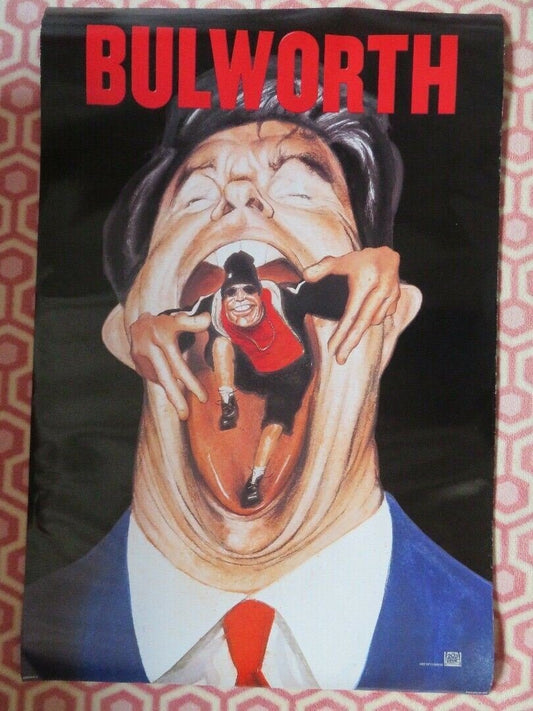 BULWORTH US ONE SHEET ROLLED POSTER WARREN BEATTY SEAN ASTIN 1987 Movie posters