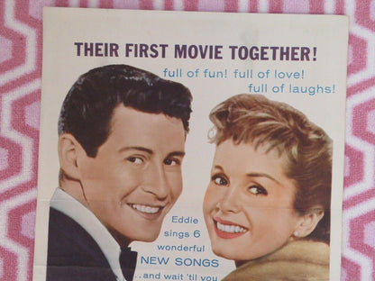 BUNDLE OF JOY US INSERT (14"x 36") POSTER EDDIE FISHER DEBBIE REYNOLDS 1956 Movie posters