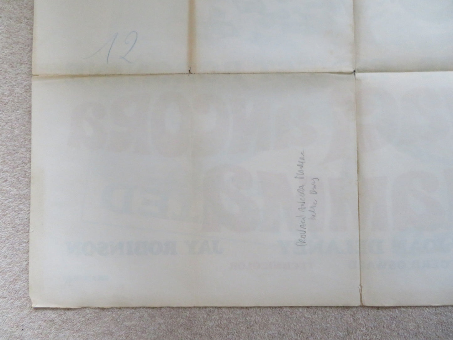 BUNNY O'HARE ITALIAN 2 FOGLIO POSTER BETTE DAVIS ERNEST BORGNINE 1971 Rendezvous Cinema Movie posters