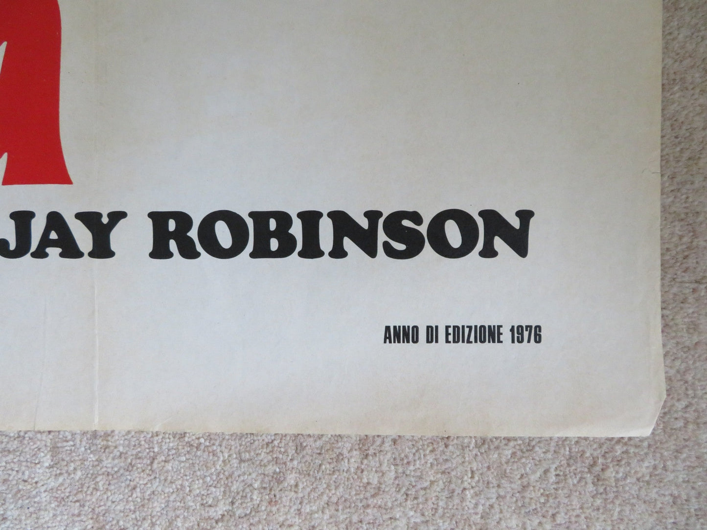 BUNNY O'HARE ITALIAN 2 FOGLIO POSTER BETTE DAVIS ERNEST BORGNINE 1971 Rendezvous Cinema Movie posters