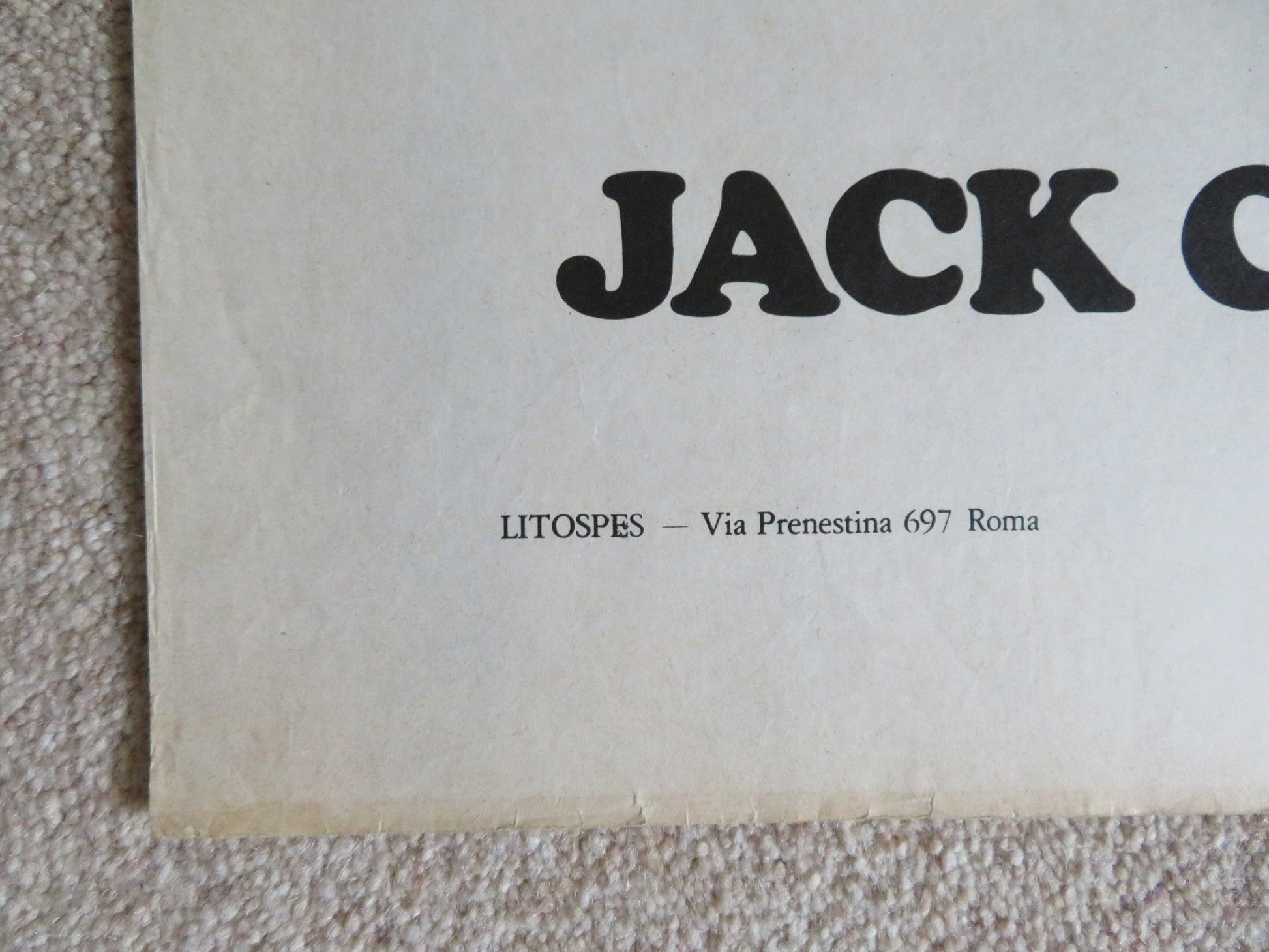 BUNNY O'HARE ITALIAN 2 FOGLIO POSTER BETTE DAVIS ERNEST BORGNINE 1971 Rendezvous Cinema Movie posters