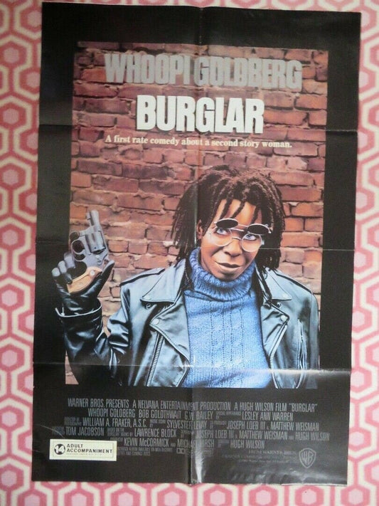 BURGLAR US ONE SHEET POSTER WHOOPI GOLDERG 1987 Movie posters