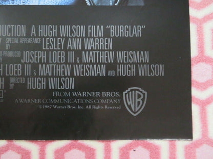BURGLAR US ONE SHEET POSTER WHOOPI GOLDERG 1987 Movie posters