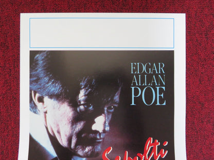 BURIED ALIVE ITALIAN LOCANDINA POSTER ROBERT VAUGHN DONALD PLEASANCE 1989 Rendezvous Cinema Movie posters