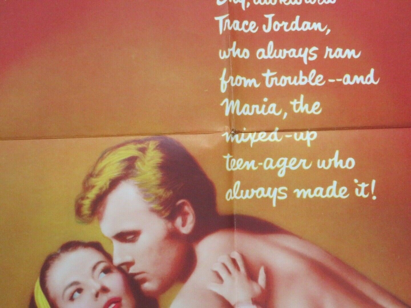 BURNING HILLS US ONE SHEET POSTER TAB HUNTER NATALIE WOOD 1956 Movie posters