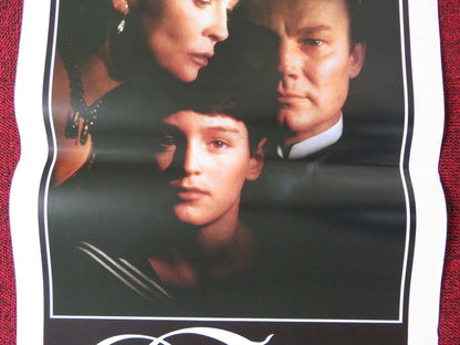 BURNING SECRET ITALIAN LOCANDINA (27.5"x13") POSTER FAYE DUNAWAY KLAUS 1988 - Rendezvous Cinema