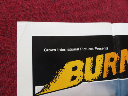 BURNOUT FOLDED US ONE SHEET POSTER MARK SCHNEIDER BOB LOUDEN 1979 Movie posters