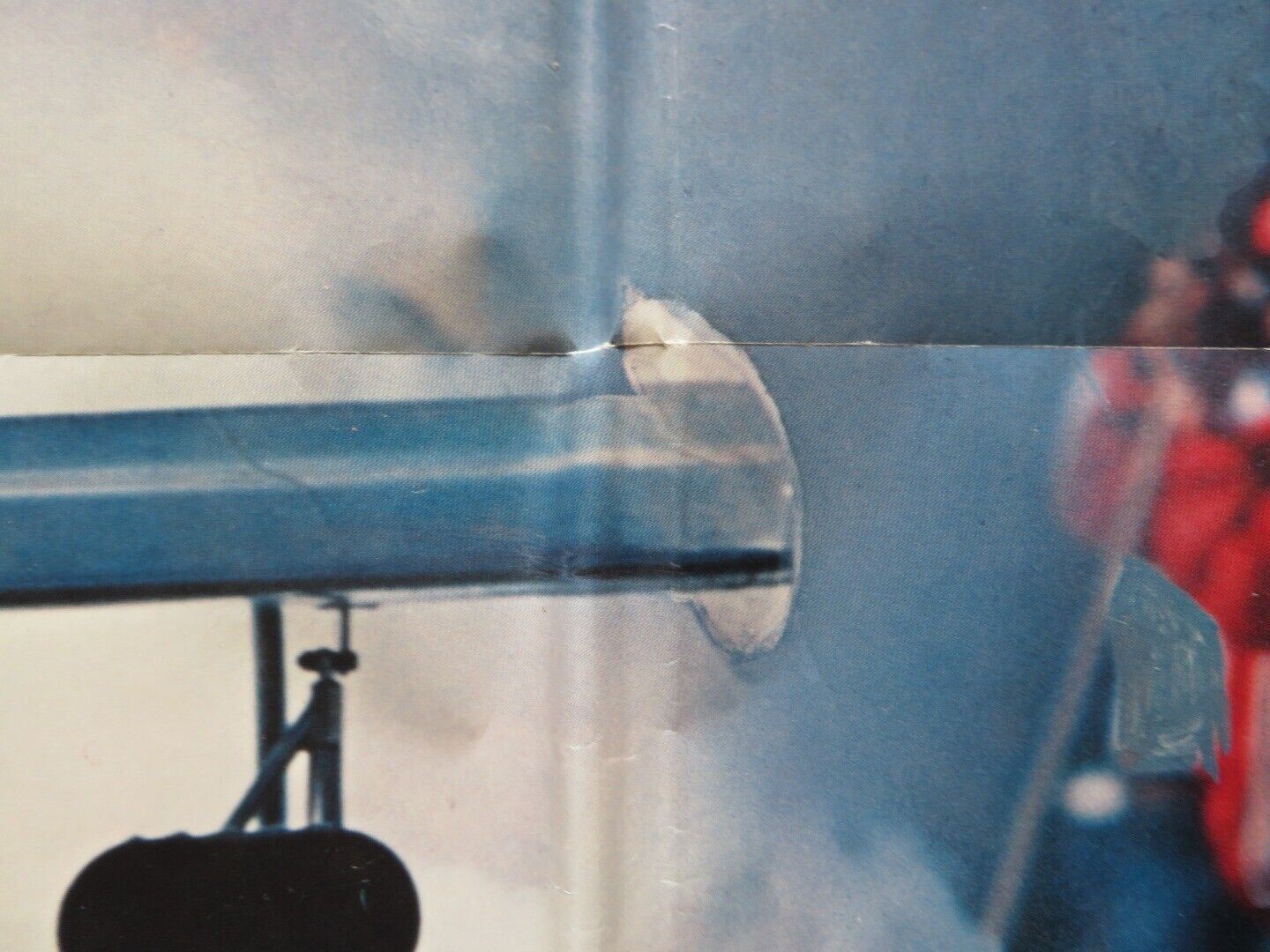 BURNOUT FOLDED US ONE SHEET POSTER MARK SCHNEIDER BOB LOUDEN 1979 Movie posters