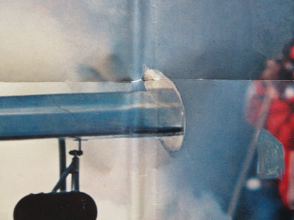 BURNOUT FOLDED US ONE SHEET POSTER MARK SCHNEIDER BOB LOUDEN 1979 Movie posters