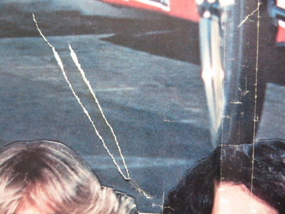 BURNOUT FOLDED US ONE SHEET POSTER MARK SCHNEIDER BOB LOUDEN 1979 Movie posters