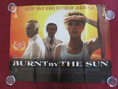BURNT BY THE SUN UK QUAD ROLLED POSTER NIKITA MIKHALKOV OLEG MENSHIKOV 1994 Rendezvous Cinema Movie posters