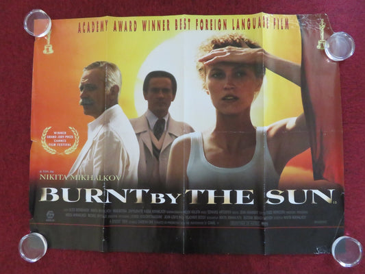 BURNT BY THE SUN UK QUAD ROLLED POSTER NIKITA MIKHALKOV OLEG MENSHIKOV 1994 Rendezvous Cinema Movie posters