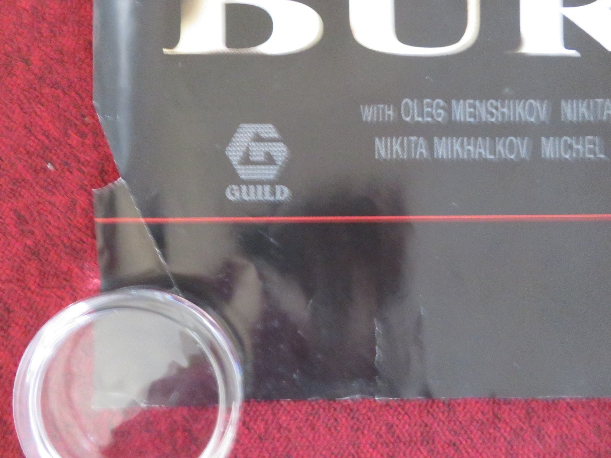 BURNT BY THE SUN UK QUAD ROLLED POSTER NIKITA MIKHALKOV OLEG MENSHIKOV 1994 Rendezvous Cinema Movie posters