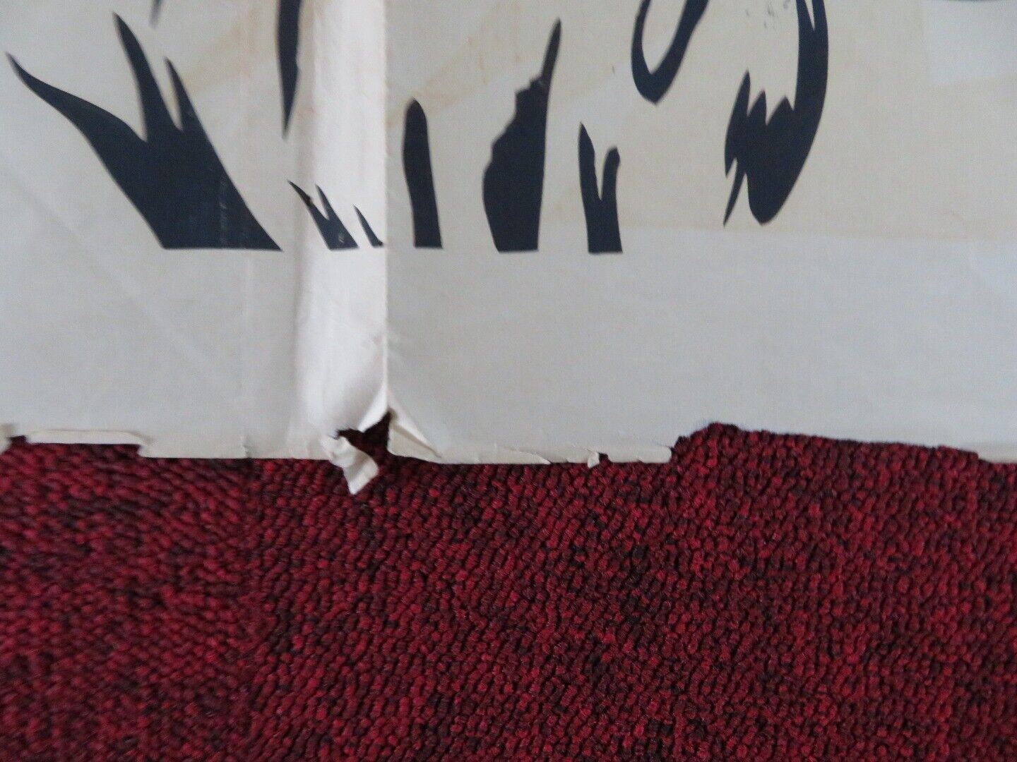 BURNT EVIDENCE FOLDED U.S ONE SHEET POSTER JANE HYLTON DUNCAN LAMONT 1954 Movie posters