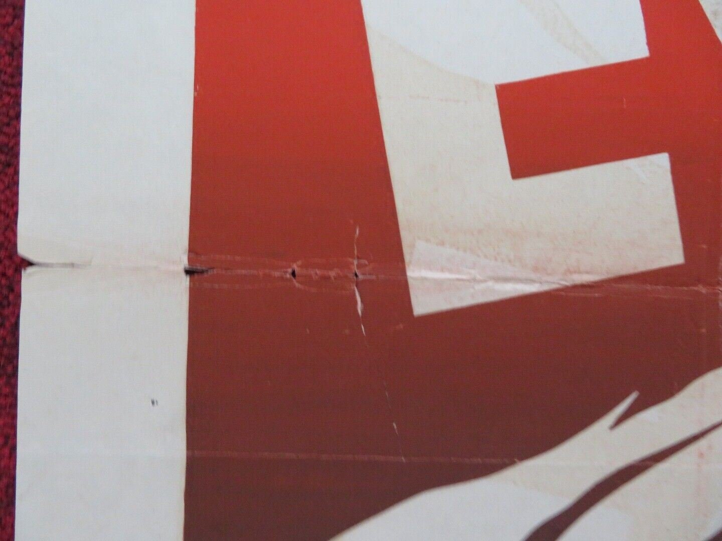 BURNT EVIDENCE FOLDED U.S ONE SHEET POSTER JANE HYLTON DUNCAN LAMONT 1954 Movie posters